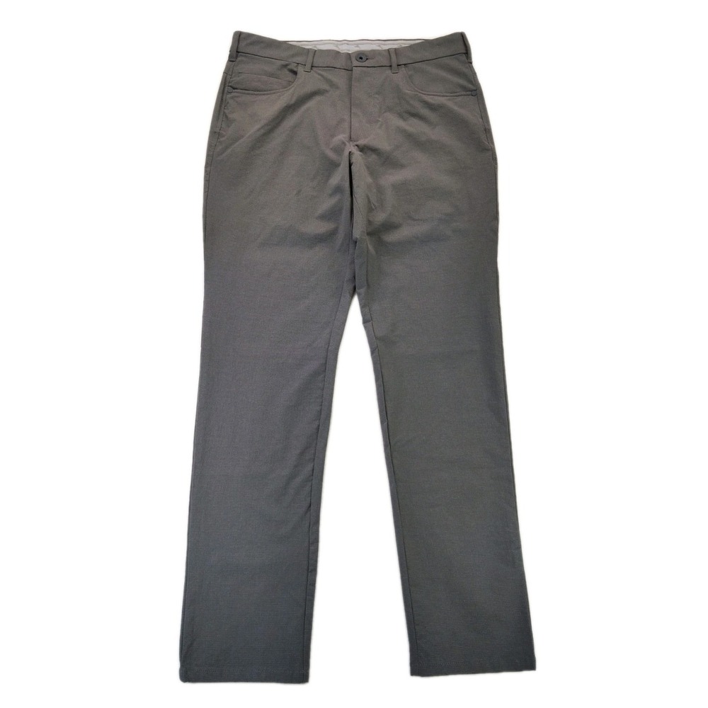 Tommy Bahama Pants Mens 33x32 (33×31) Gray Performance Stretch Flat Front Golf